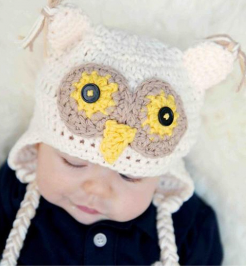 Baby / Toddler owl hats