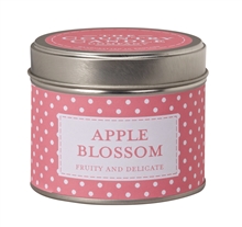 Apple blossom scented candle