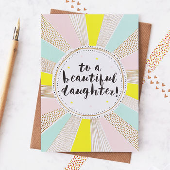 Jessica Hogarth - daughter card - sartorial boutique and gifts